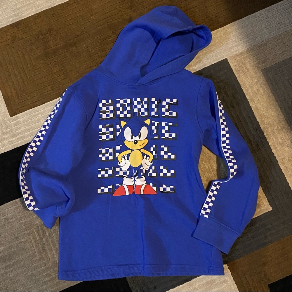 Sonic the Hedgehog hooded Sweater Boys L